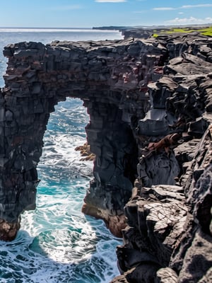 hawaii sea arch